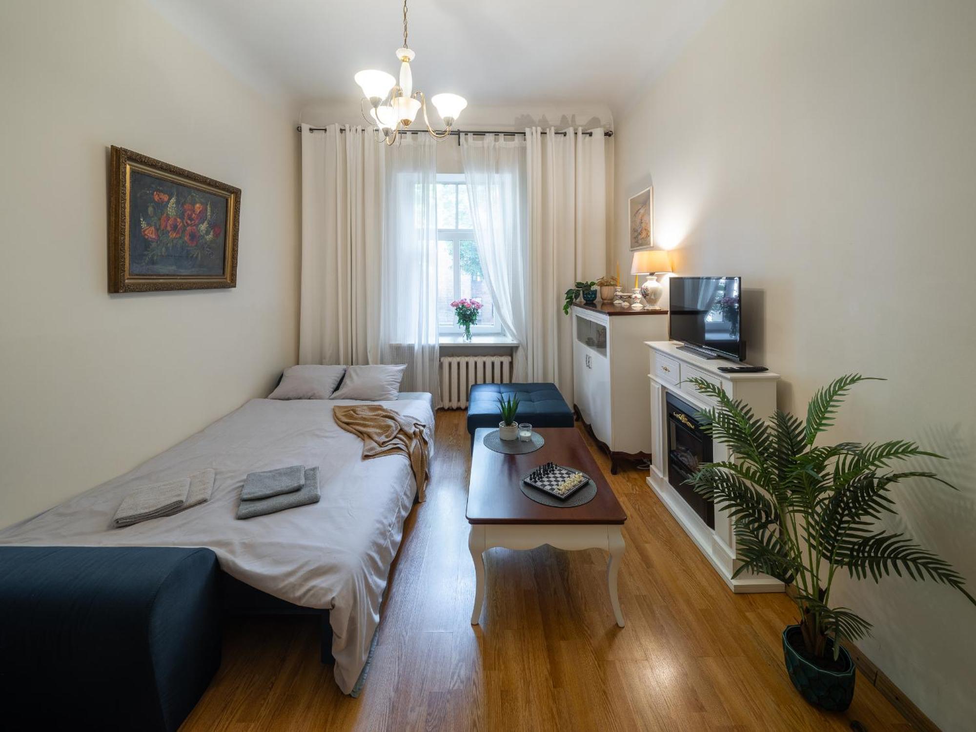 Alunana Premium & Fireplace In Art Nouveau District, 63 Sqm, 1870s, Self Check-in Dzīvoklis *